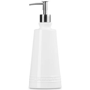 Le Creuset Stoneware Signature Soap Dispenser, 20 oz., White